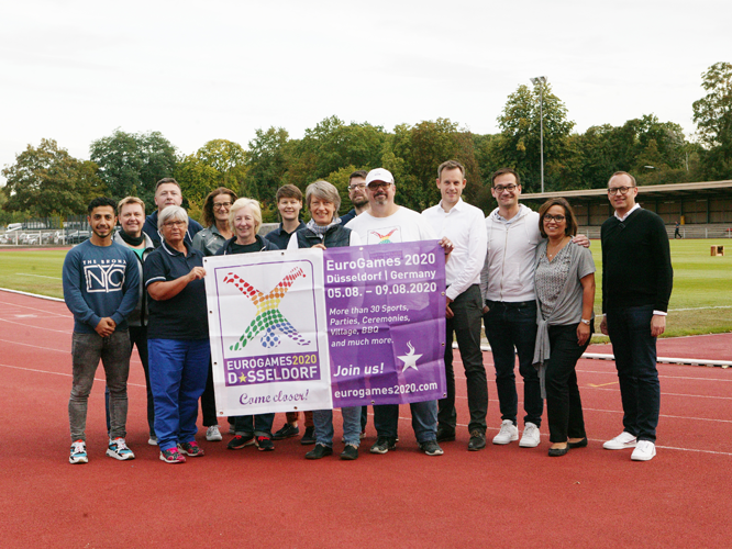 Bild: EGLSF-Delegation in Düsseldorf