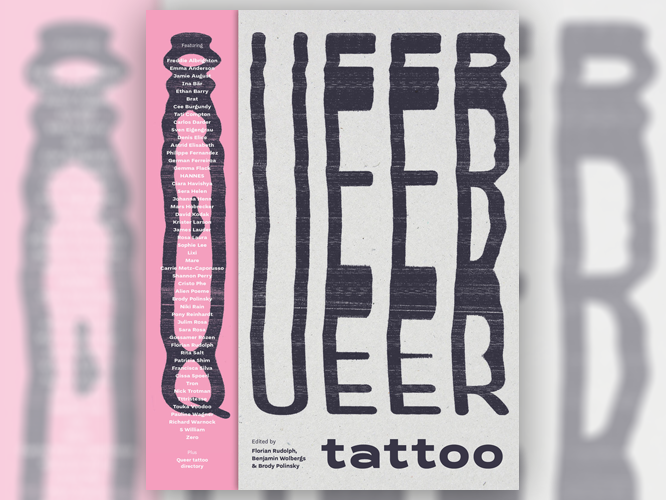 Bild: Buchcover "Queer Tattoo"