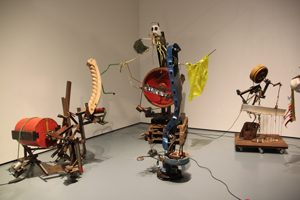 Bild: Maschinen-Plastiken von Jean Tinguely