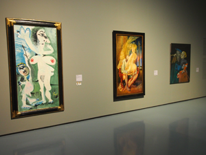 Bild: Gemälde von Pablo Picasso, Otto Dix und Paul Wunderlich