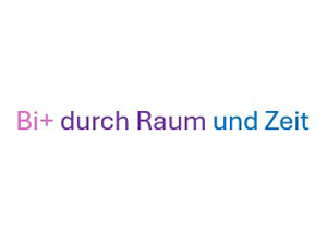 Rheinturm mit Regenbogenfarben überlagert