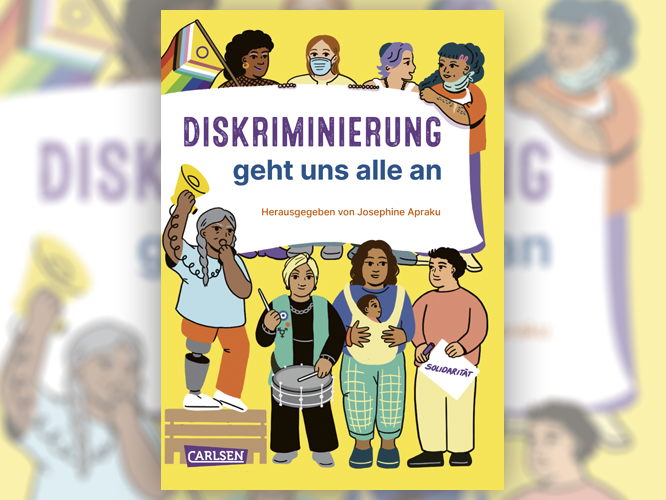 Buchcover "Diskriminierung geht uns alle an"