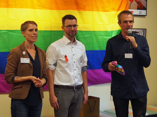 Bild: Inka Wilhelm, Falk Adam und Bernd Plöger