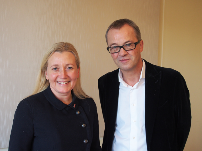 Bild: Dr. Kristel Degener und Prof. Christoph Meyer
