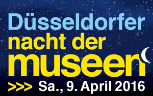 Logo: Düsseldorfer Nacht der Museen 2016