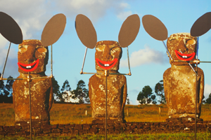 Bild: Easter Bunnies von Olaf Breuning