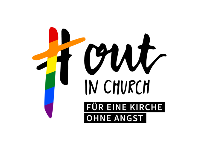 Logo von #OutInChurch - Für eine Kirche ohne Angst