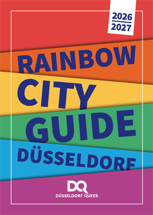 Cover "Rainbow City Guide Düsseldorf 2026/2027"