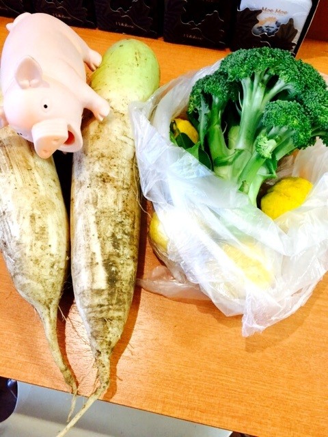美容室 美容院 差し入れ ヘナ オーガニック ロハス 野菜 自家製