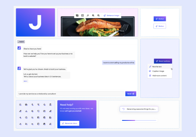 Creating an AI component Library for Jimdo products