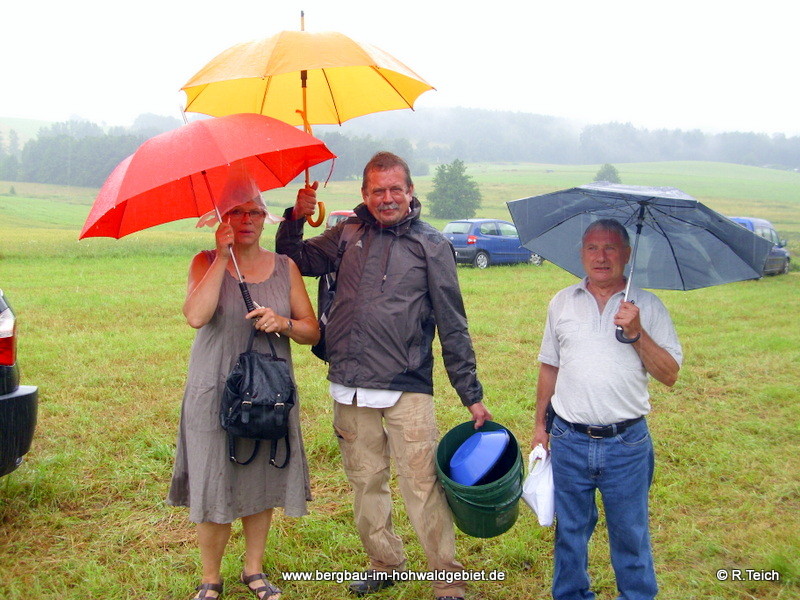 Unser "Samstagteam" : Margit Pehse, Burkhard Hultsch und Gunther Müller.