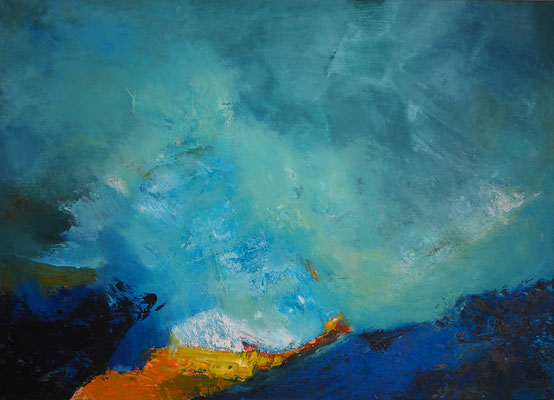 50 x 70 cm, huile