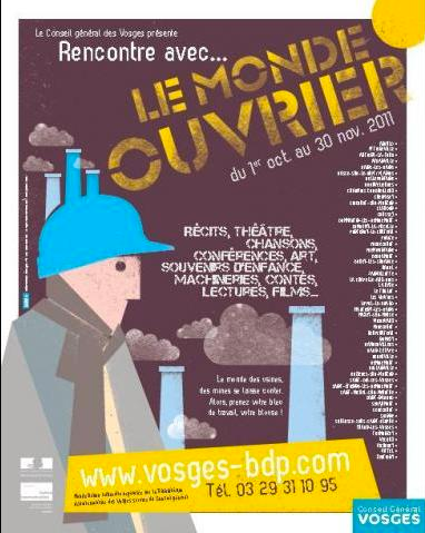 "La Danse des Parapluies" à "Rencontre avec… " du département des Vosges, en Octobre 2011