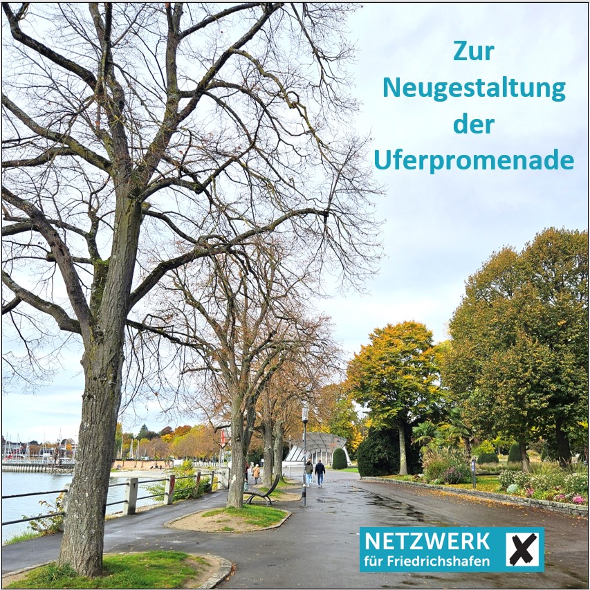 Neugestaltung der Uferpromenade