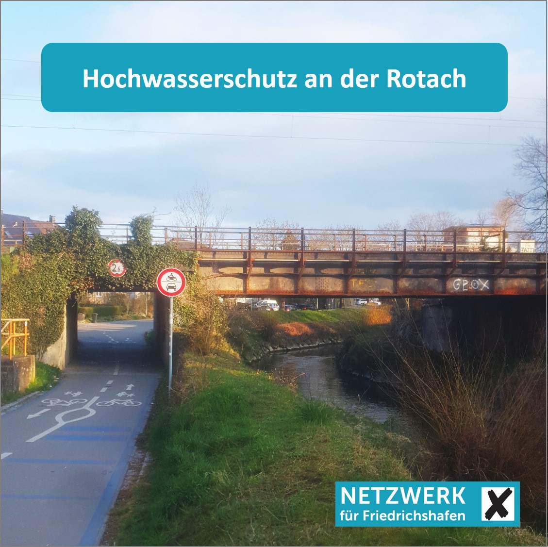 Hochwasserschutz an der Rotach