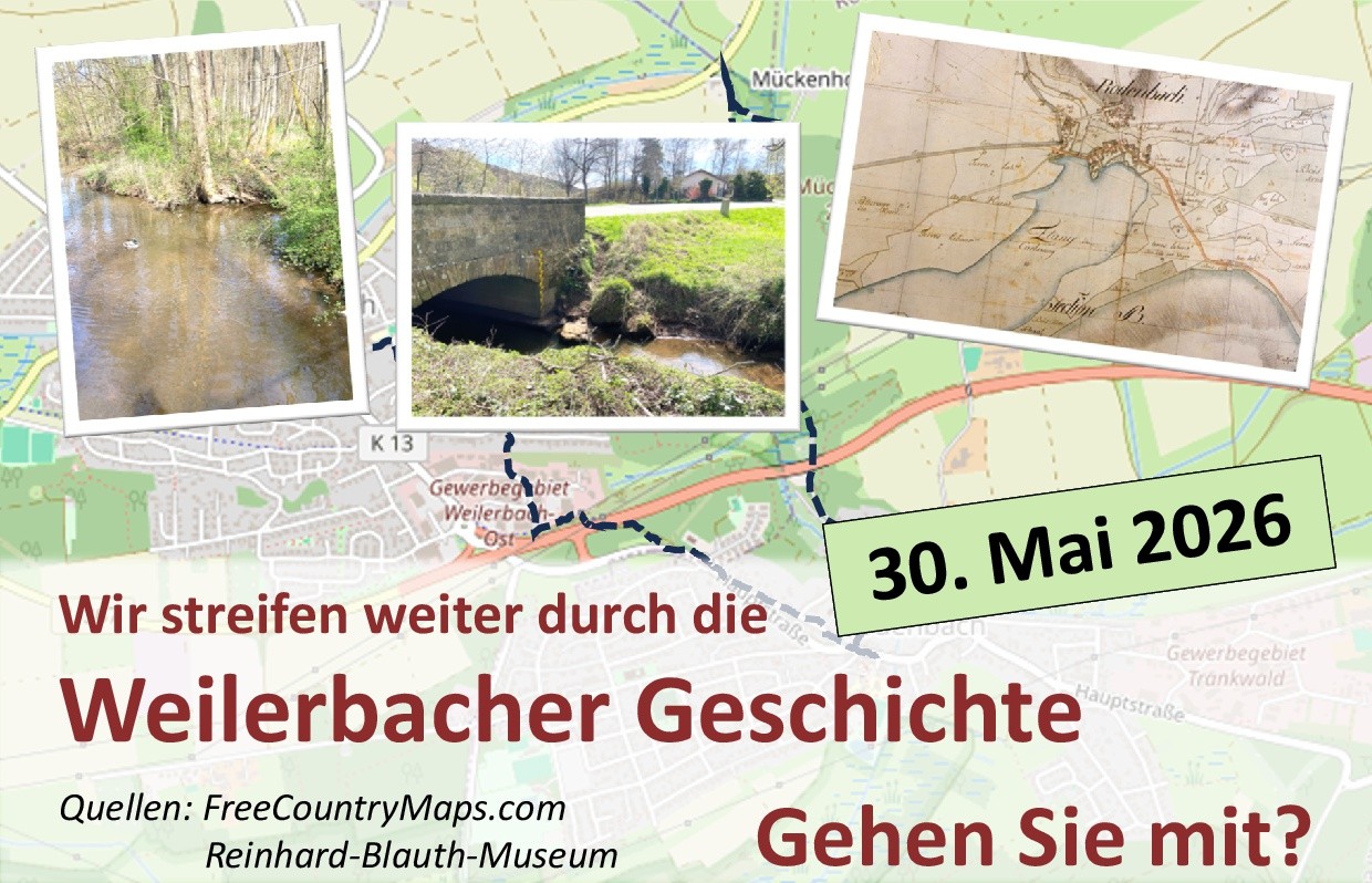 Historischer Rundweg um Weilerbach am 30. Mai