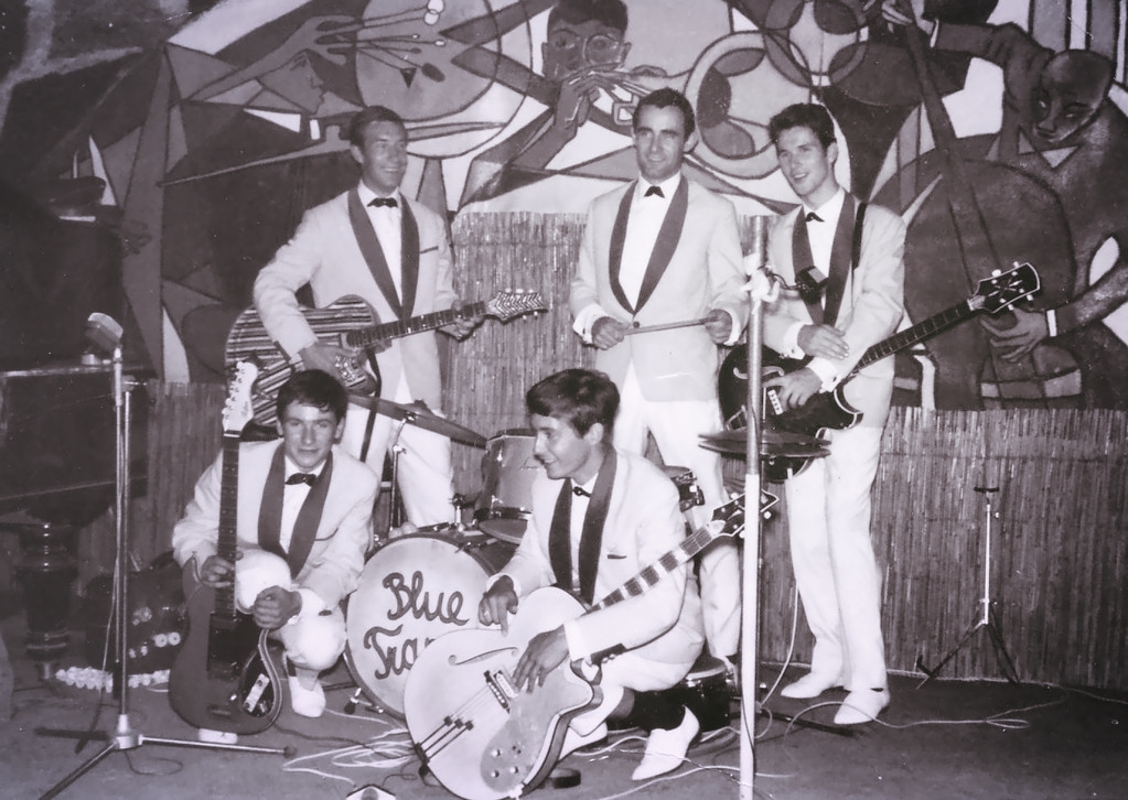 Baden-Jazzkeller 1961 Peter, Erich, Dieter, ?, Gernot