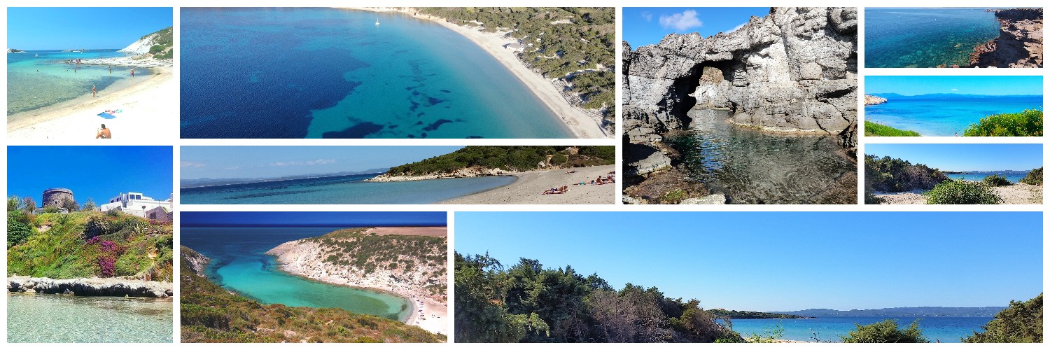 Spiagge, Cale e Calette dell'Isola di Sant'Antioco