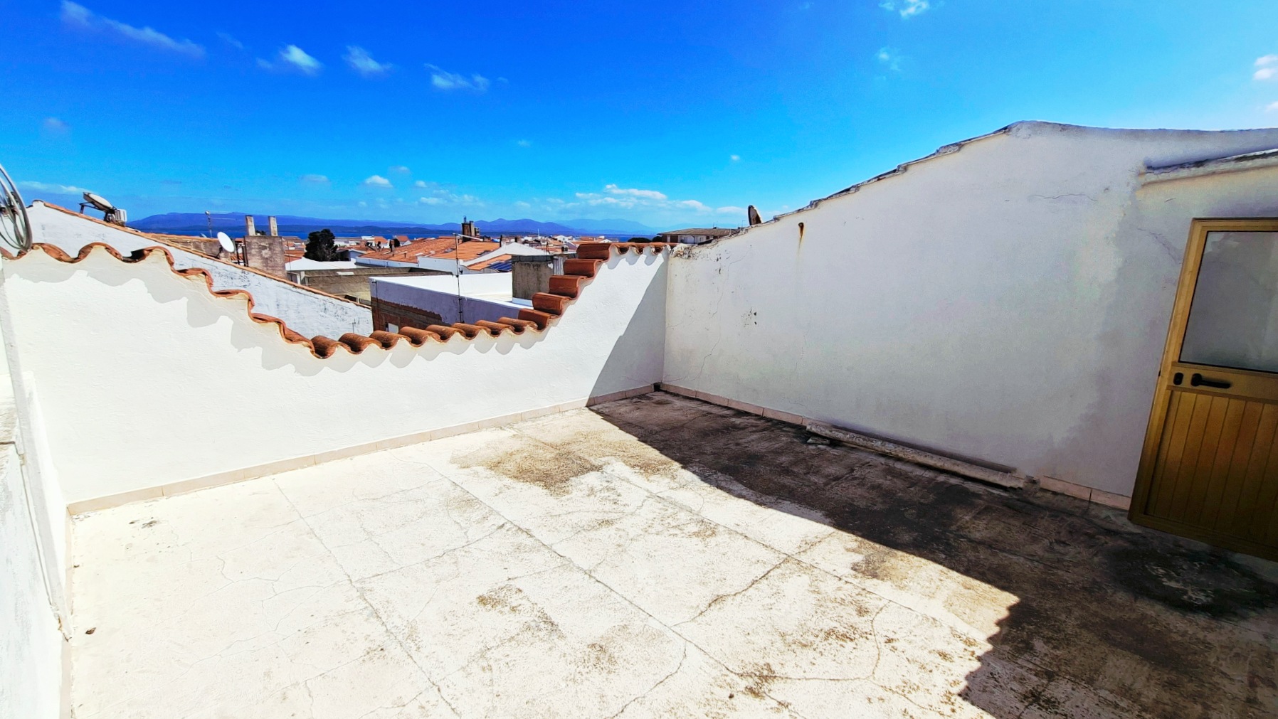 Terrasse au deuxième étage