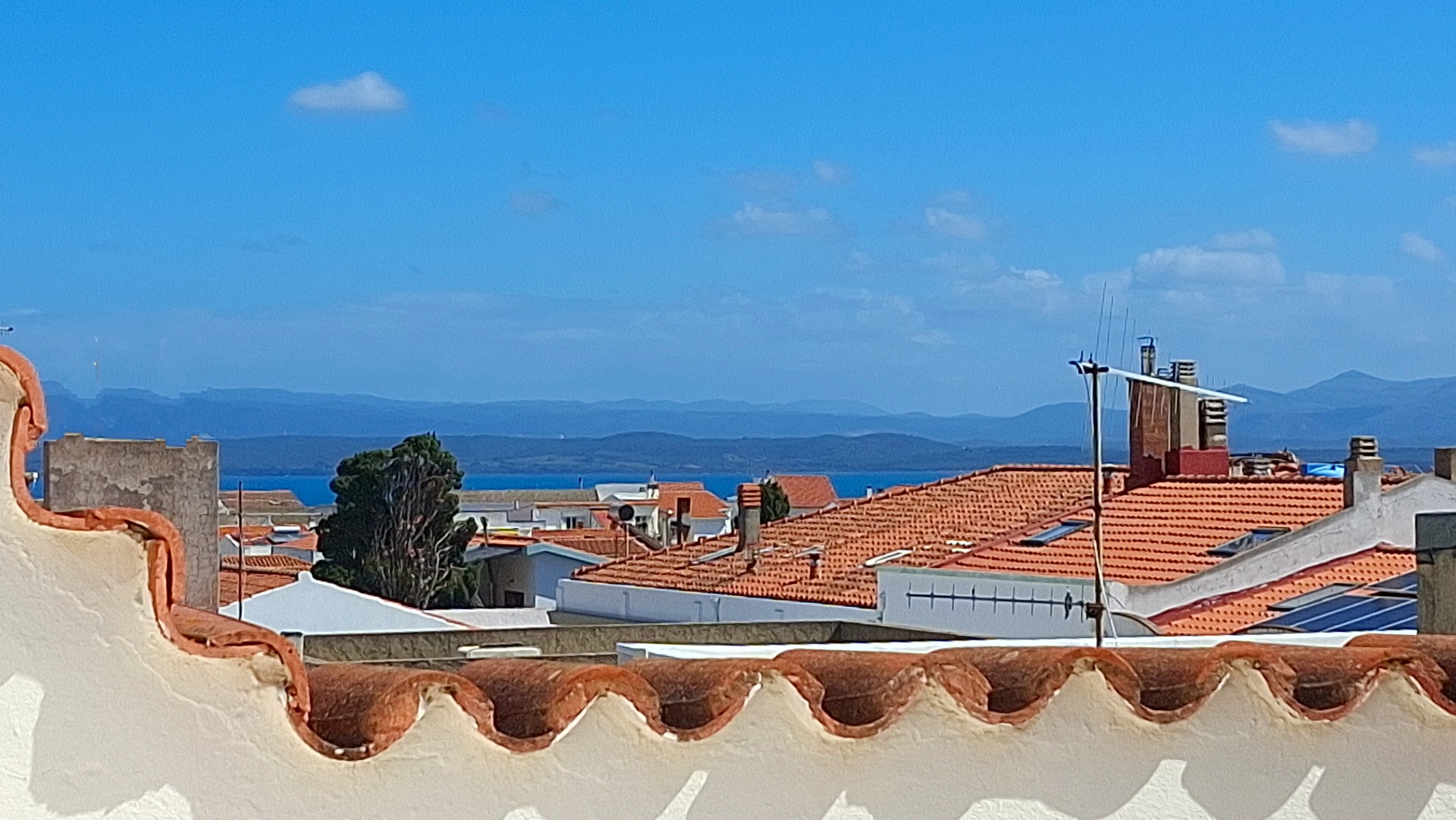 Vista mare dalla terrazza