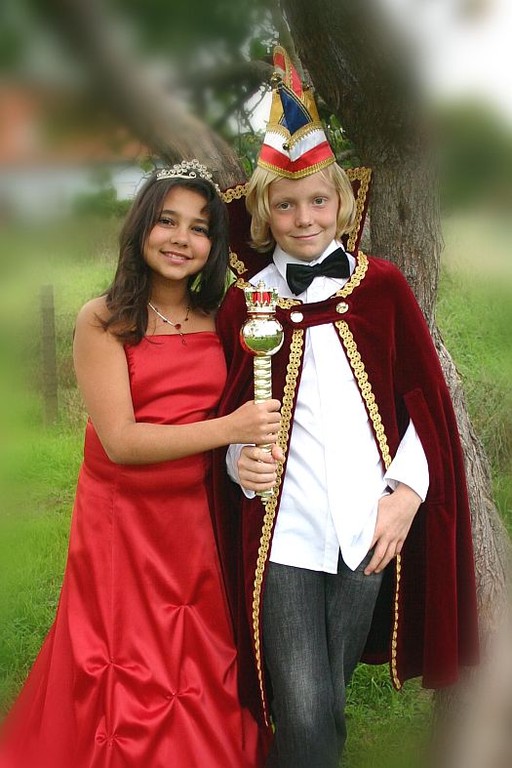 9. Landauer Kinderprinzenpaar - Daria I. und Marvin I.