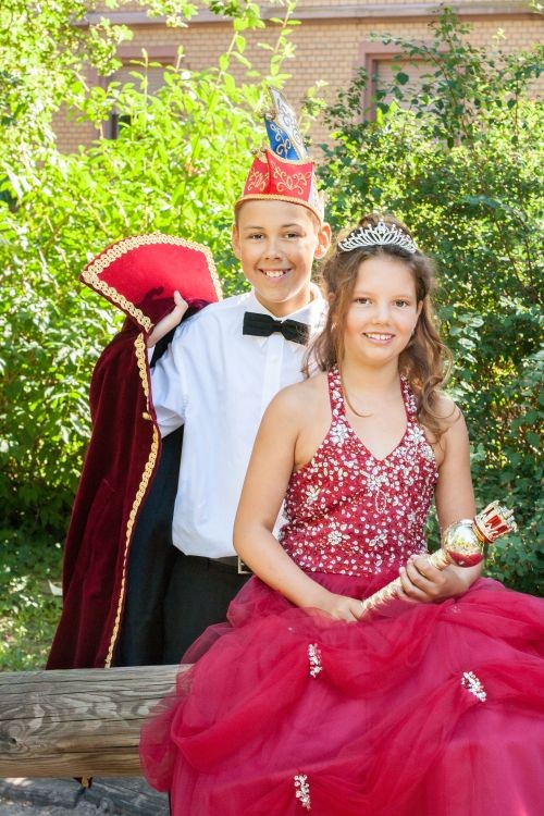 14. Landauer Kinderprinzenpaar - Theresa Eileen I. und Leon I.