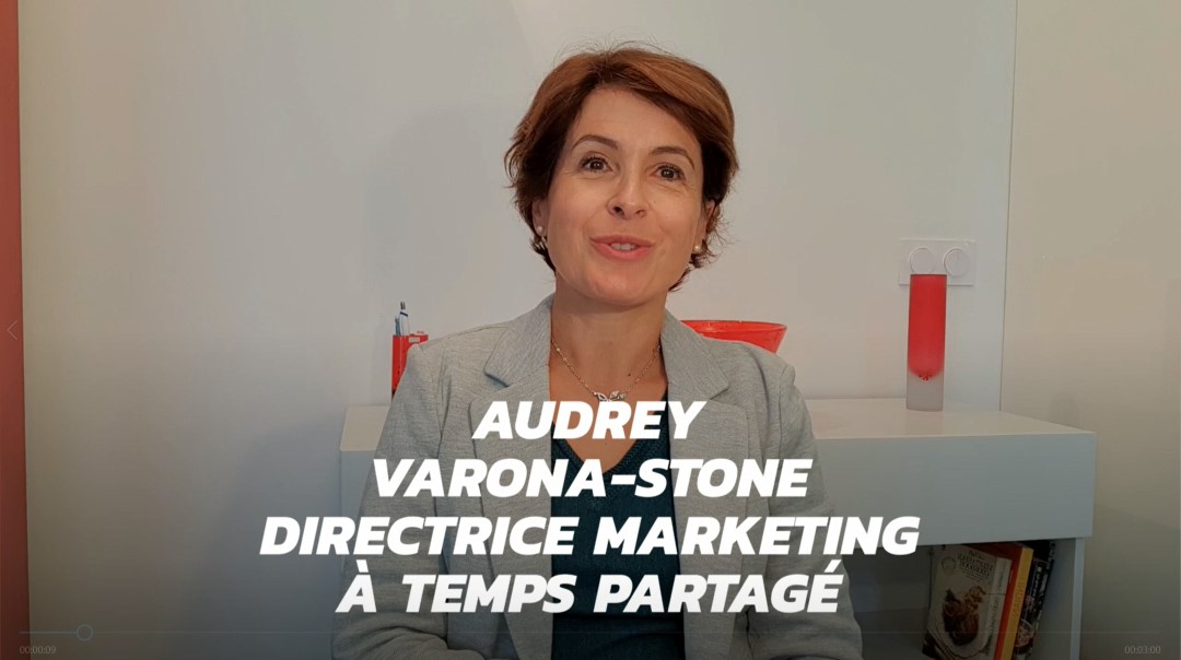 Interview de Audrey Varona-Stone, directrice marketing à temps partagé et fondatrice de Flexter