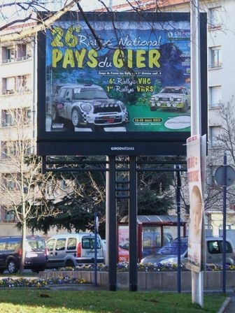 Le Rallye du Pays du Gier encore à l'honneur à Saint-Chamond !