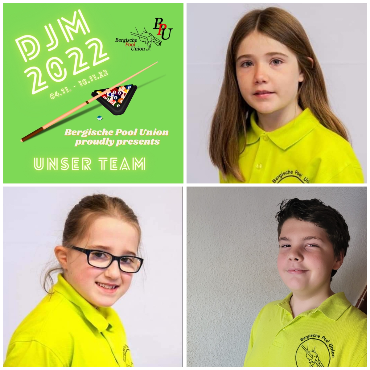 Unser Nachwuchs-Team auf der DJM 2022