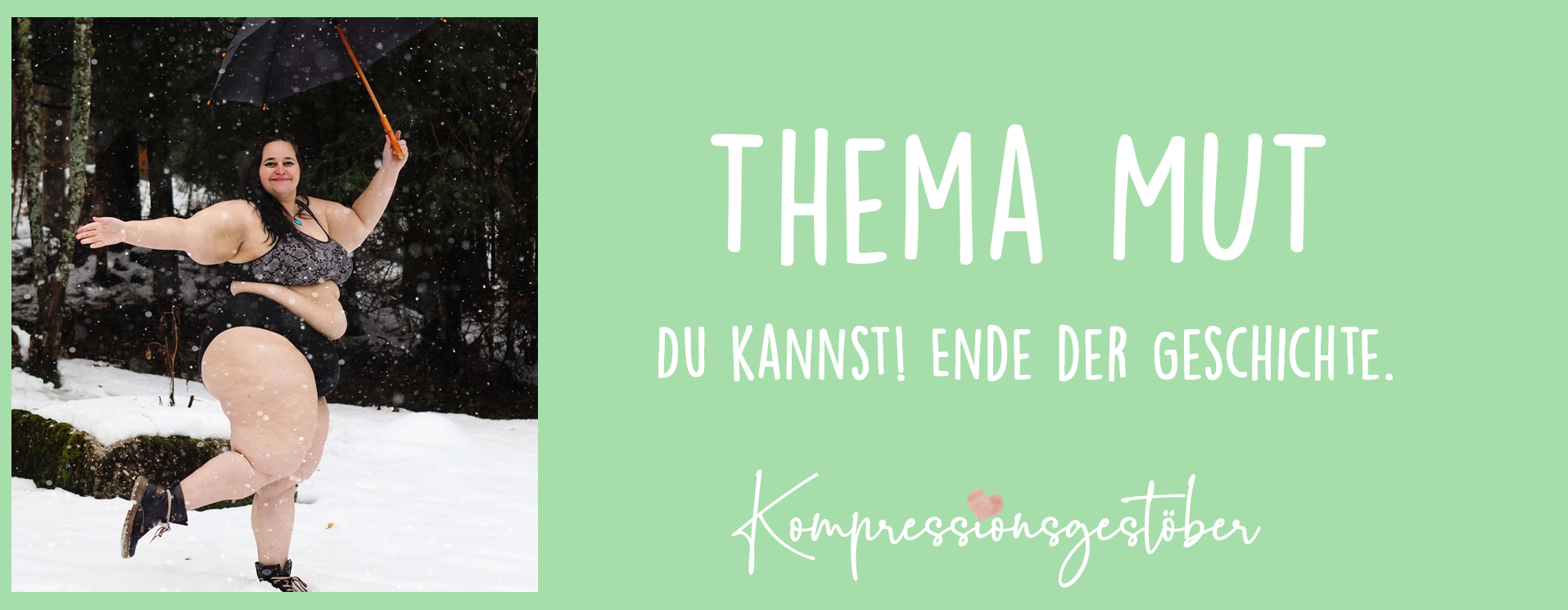 Thema MUT - Du kannst! Ende der Geschichte.