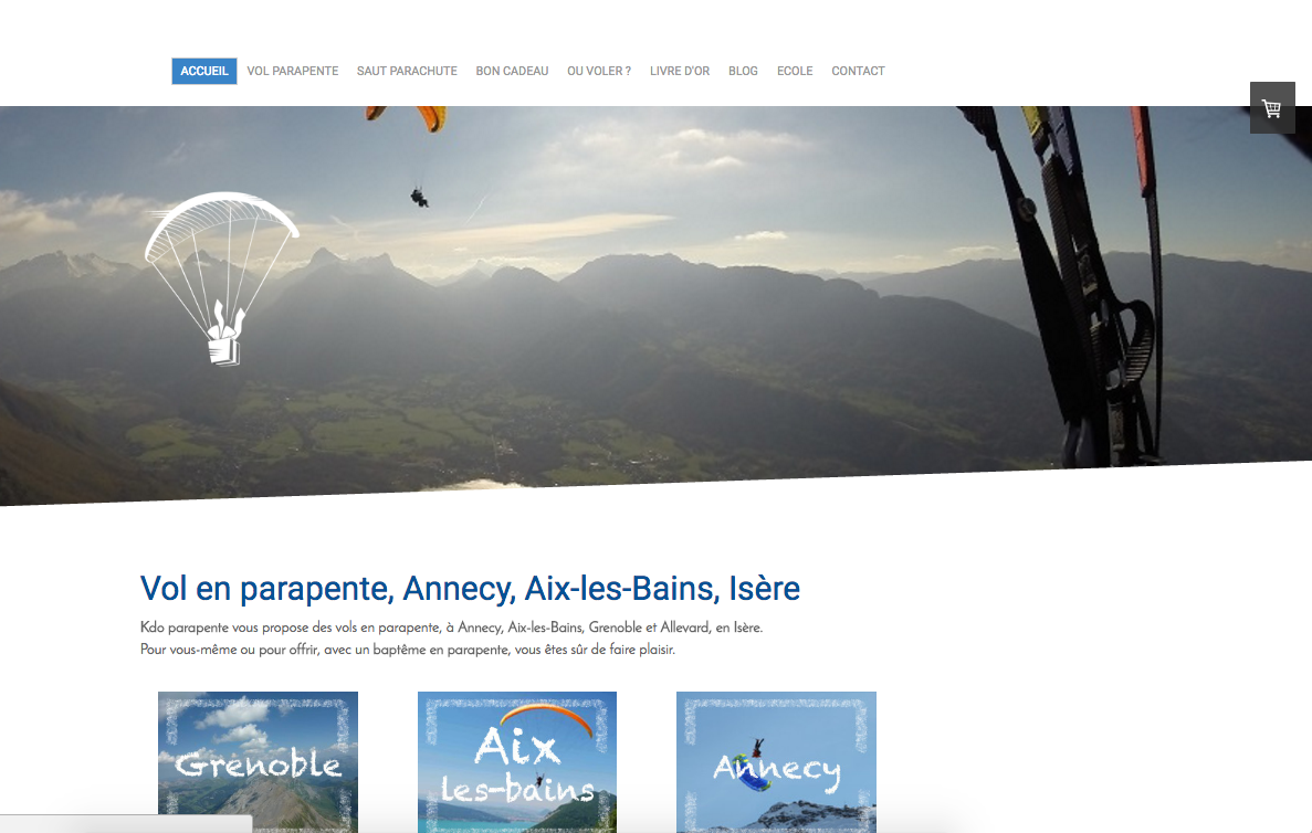 Cadeau parapente