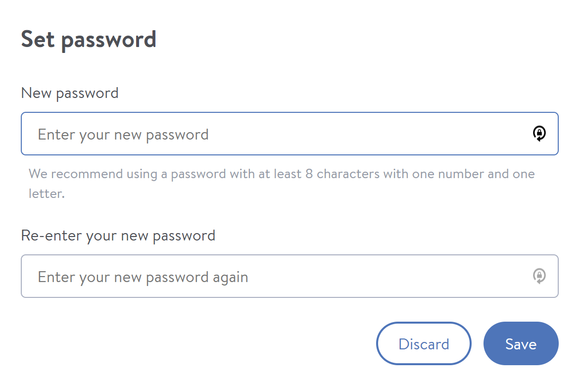 Change Password