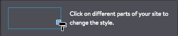 using style editor