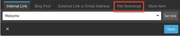 link to File Download element