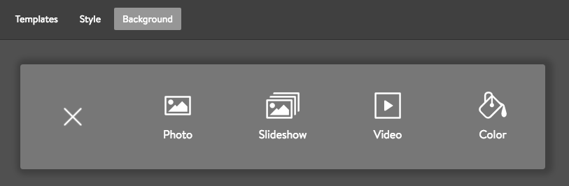 Background selection