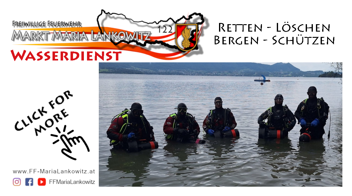 Wasserdienst: Übernahme und Einschulung der neuen Unterwasserscooter für den Bereich Voitsberg
