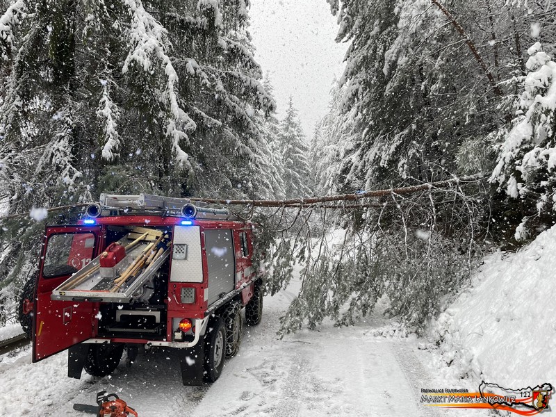 Mehrere Einsätze nach Wintereinbruch