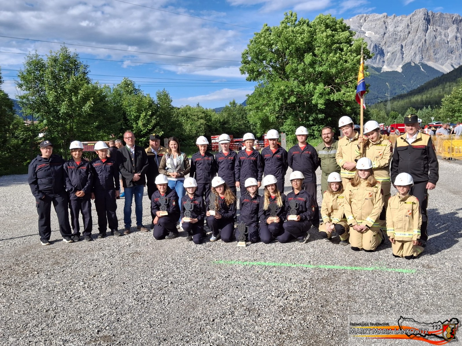 Feuerwehrjugend: Ausflug nach Tirol zum 47. Bezirks-Nassleistungsbewerb in Biberwier, Bezirk Reutte