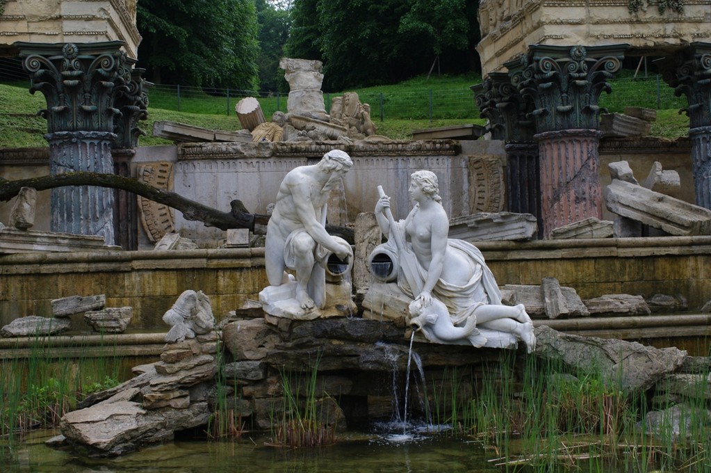 Im Schlosspark Schönbrunn