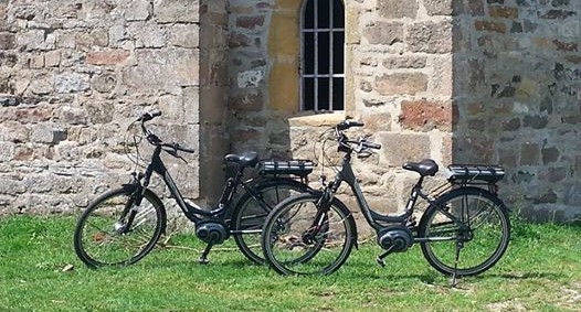 Vélos électriques hautes performances EB80 Pro+, motorisation BOSCH,  batterie 400 Wh, 7 vitesses Shimano, suspension avant et selle large suspendue pour un confort optimum.