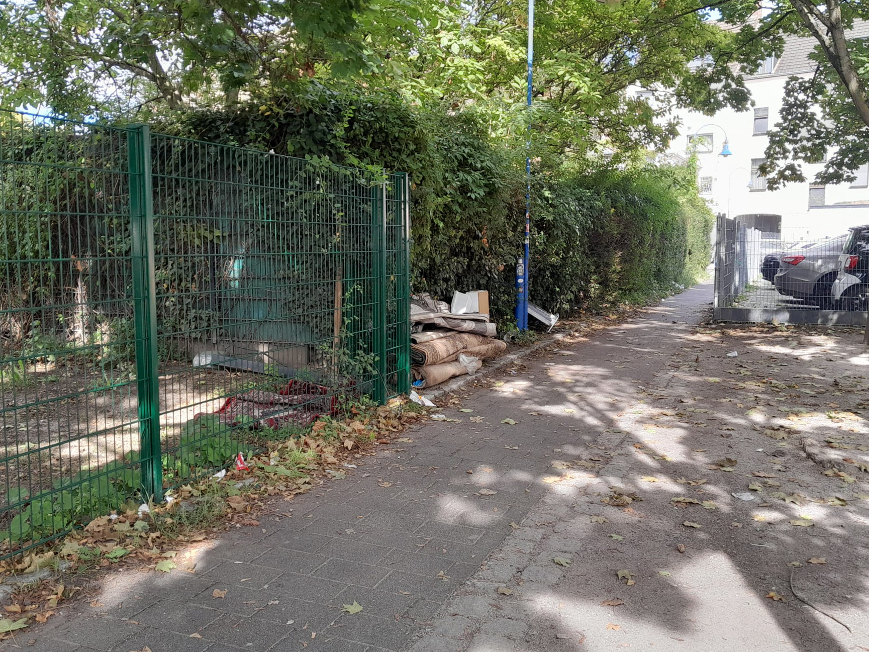 September 2025: Durchgang vom Genovevahof in Richtung Keupstraße