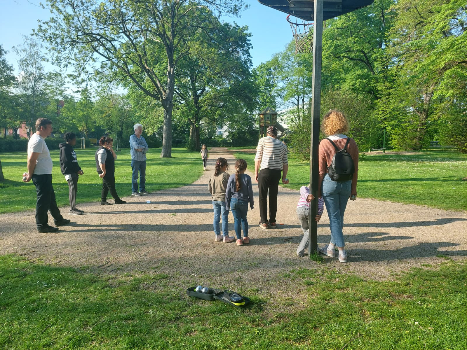 »Boule international« im Geldernpark