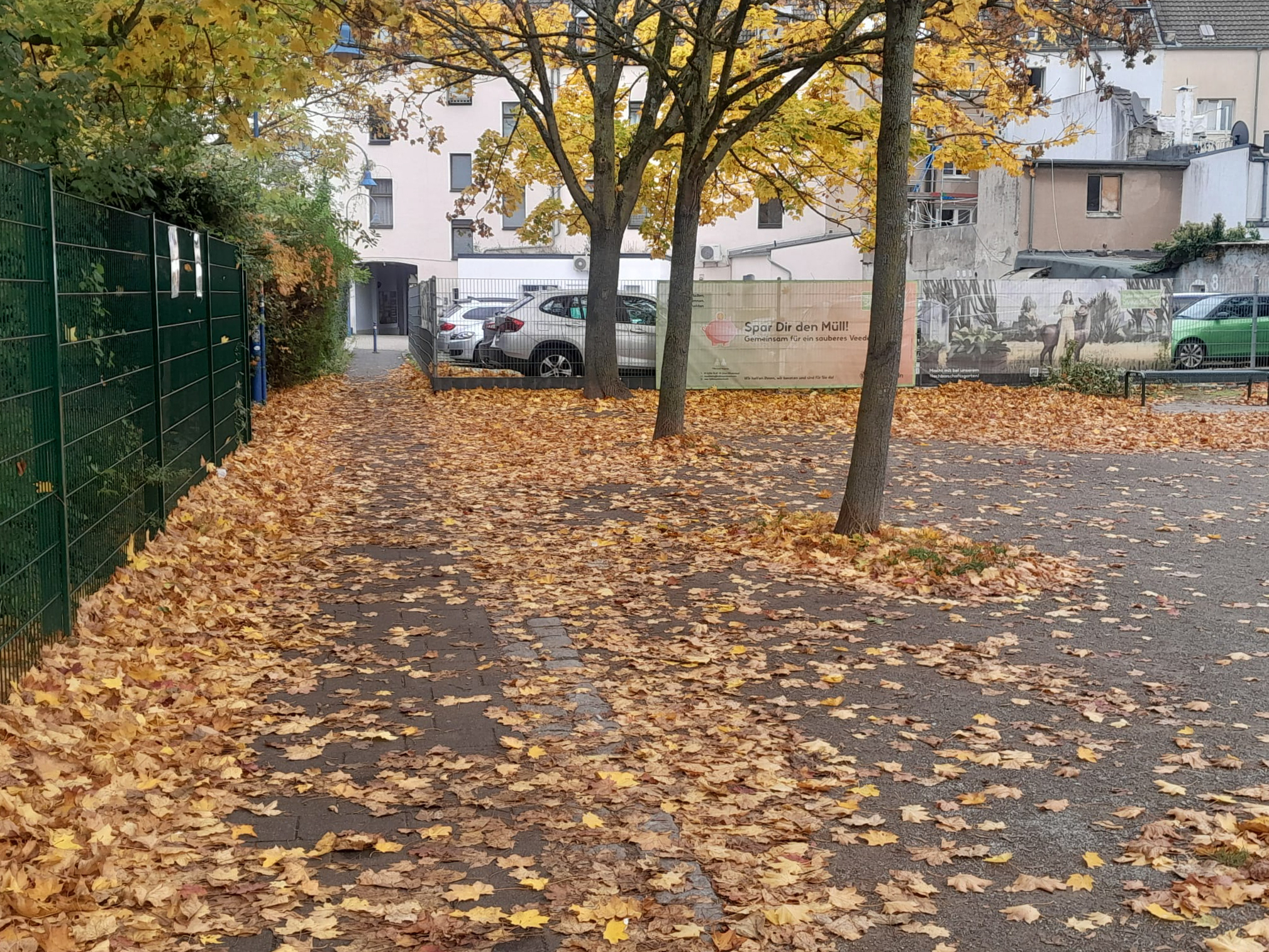 Oktober 2025: Durchgang vom Genovevahof in Richtung Keupstraße