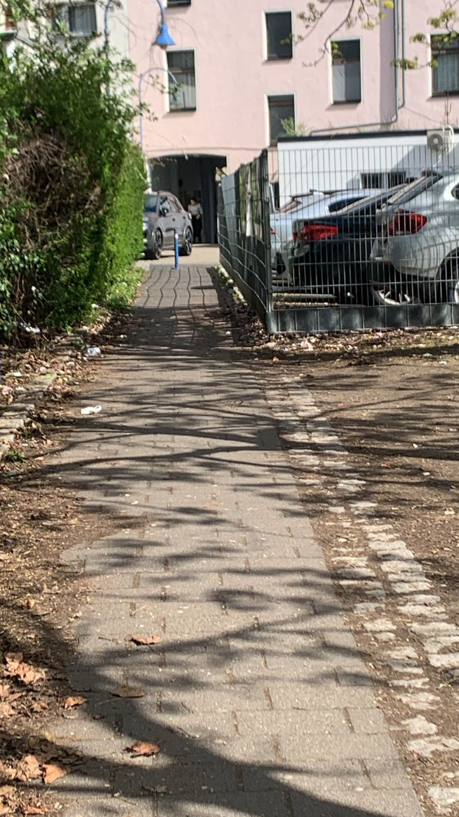 März 2026: Durchgang vom Genovevahof in Richtung Keupstraße