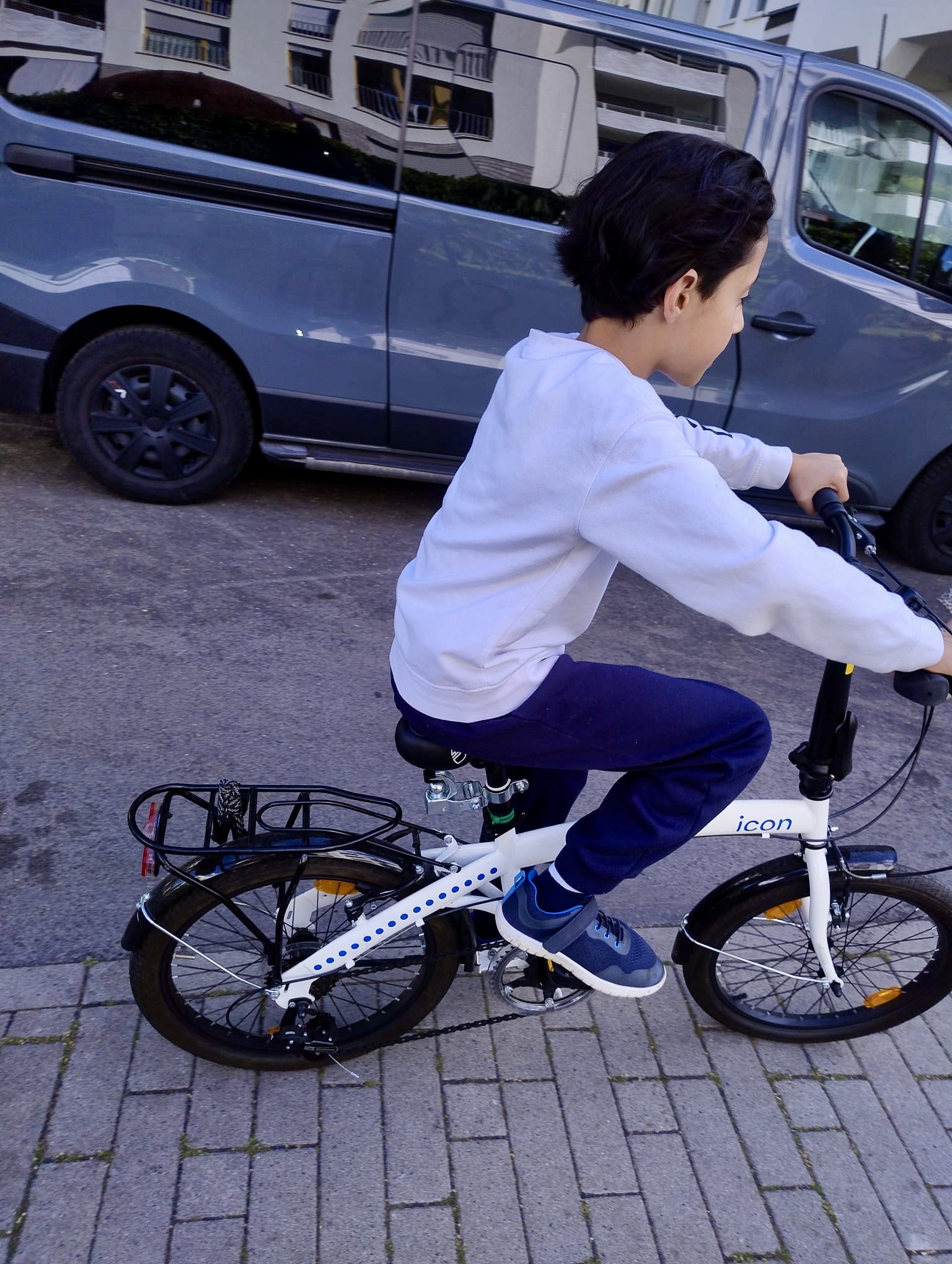 Minibike im Einsatz