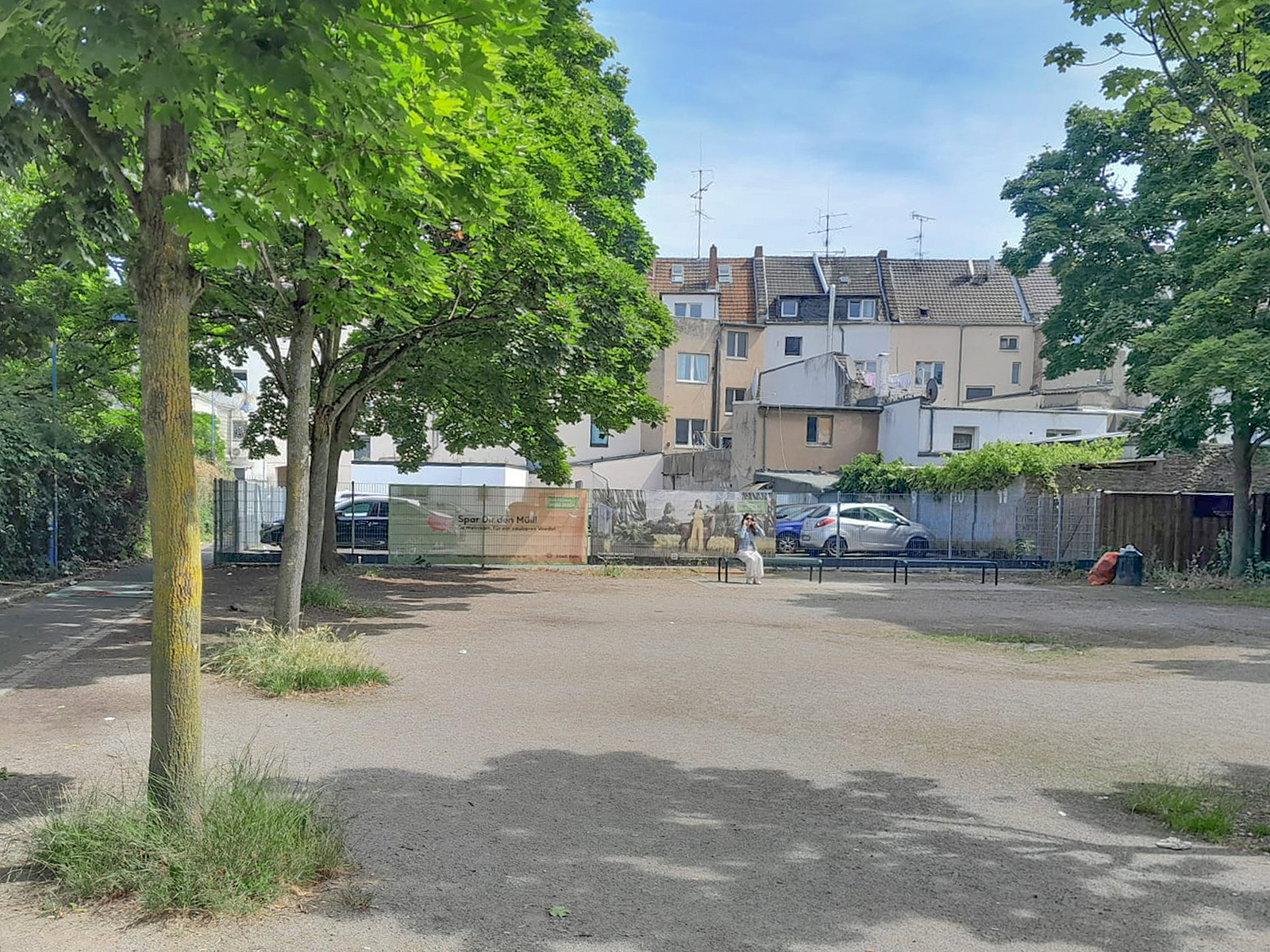 Mai 2025: Blick auf den Genovevahof
