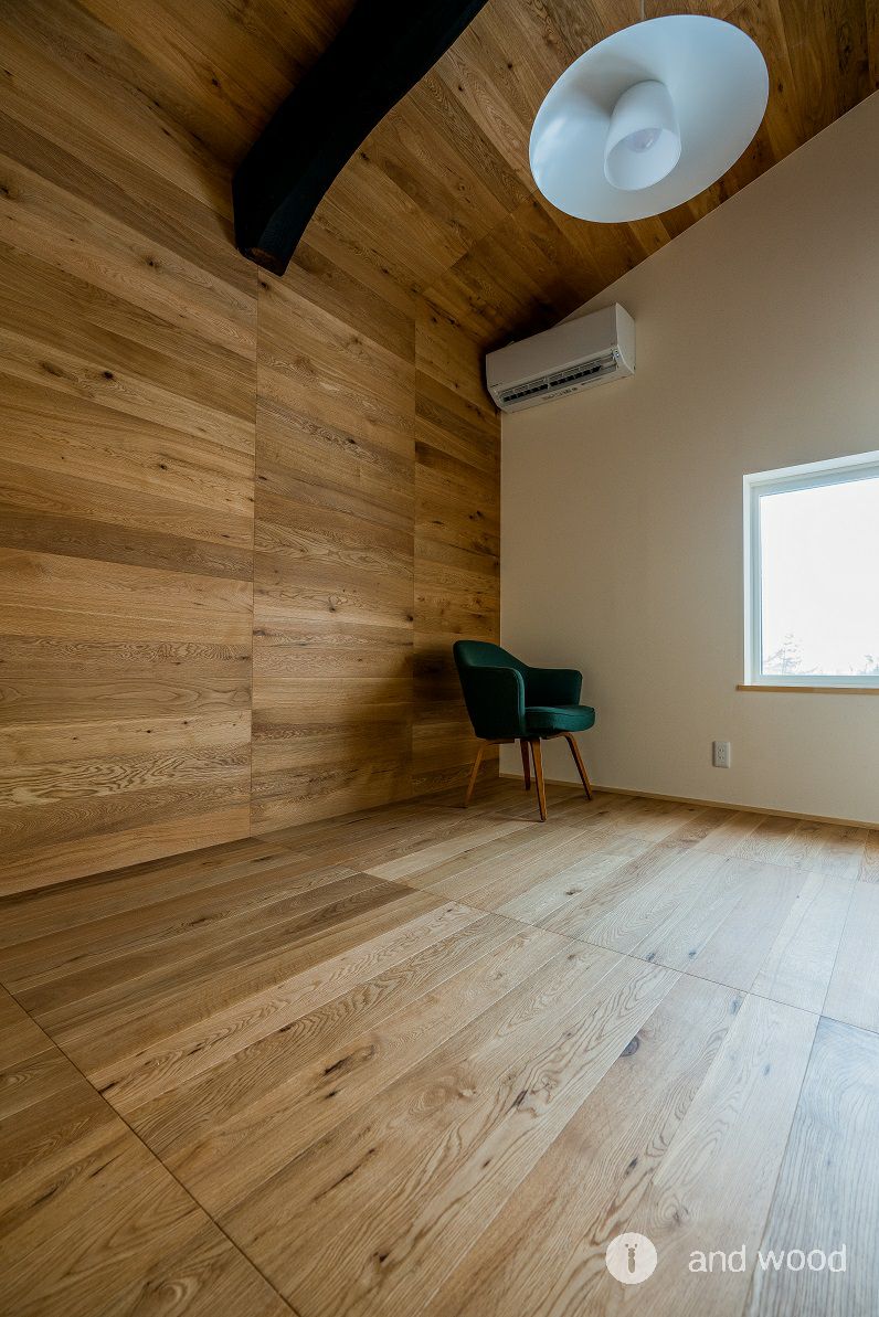 オーク 120幅 無垢 フローリング アンドウッド andwood 施工例 ismore