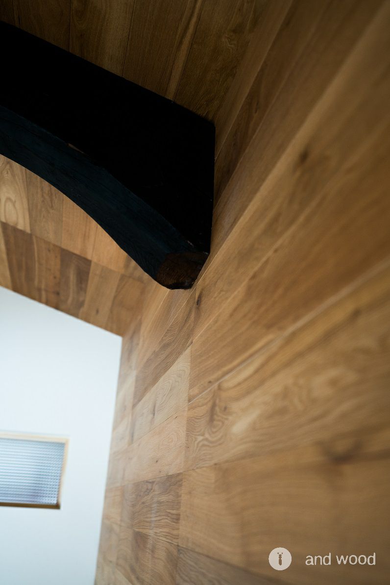 オーク 120幅 無垢 フローリング アンドウッド andwood 施工例 ismore