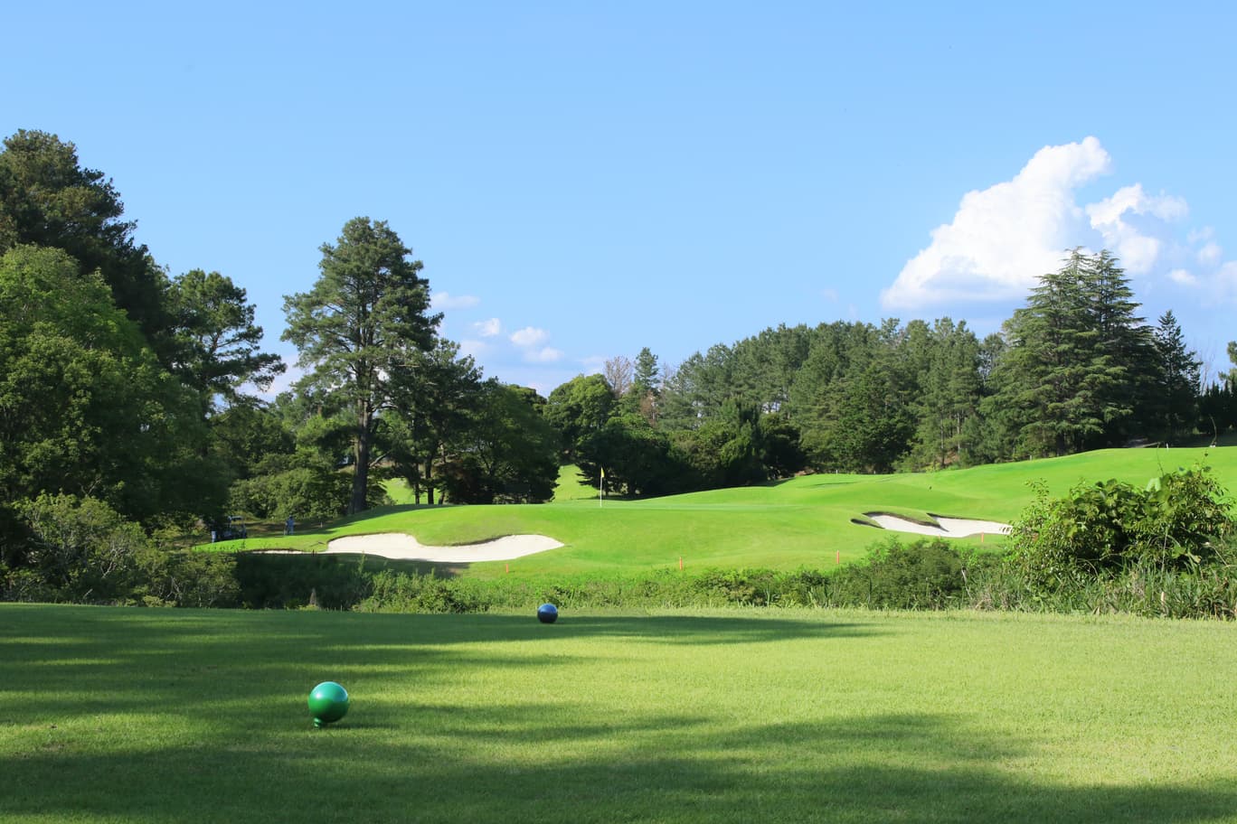 Hole8 Par3　Tee Shot