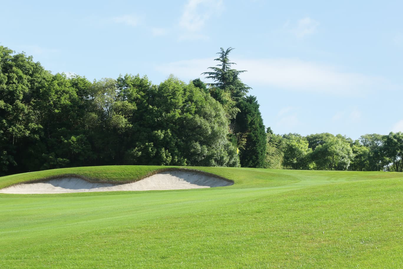 Hole4 Par4　Approach Shot